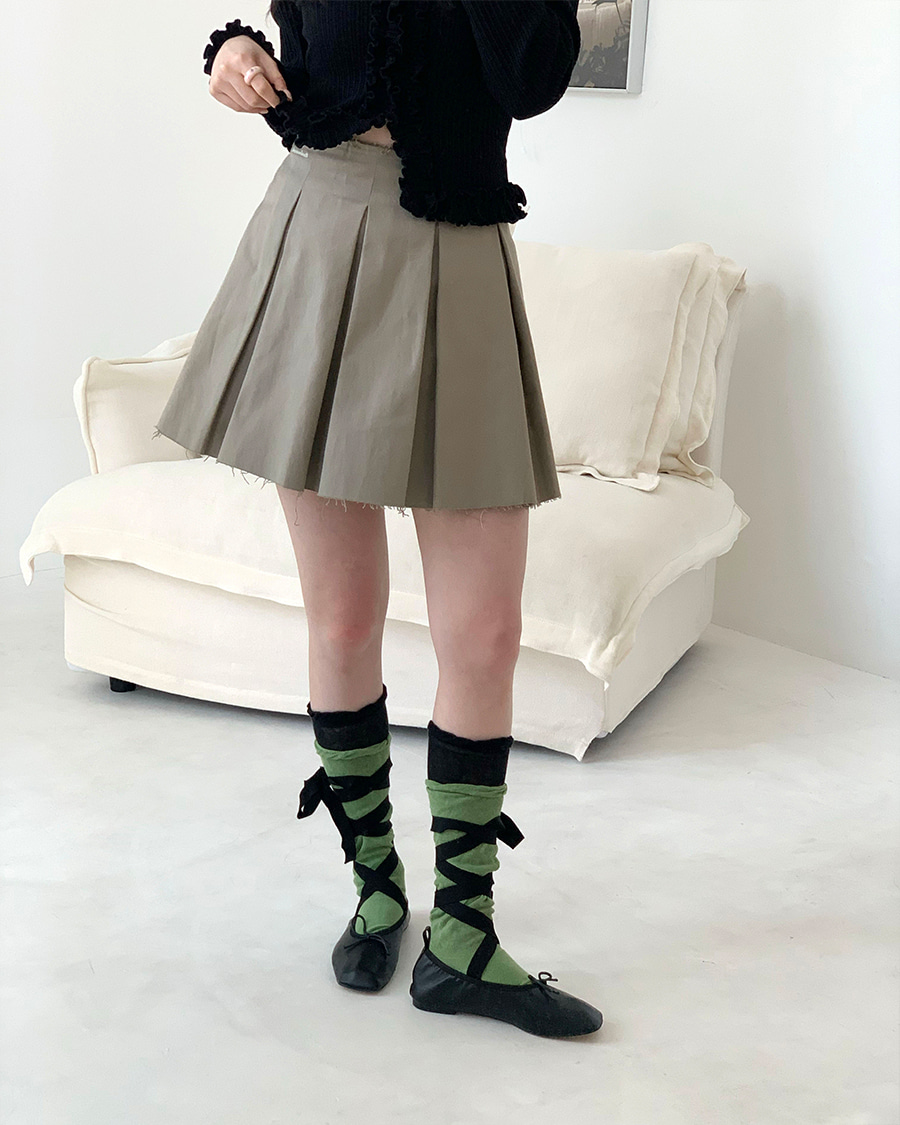 ﻿[MADE] Matcha Girl Skirt