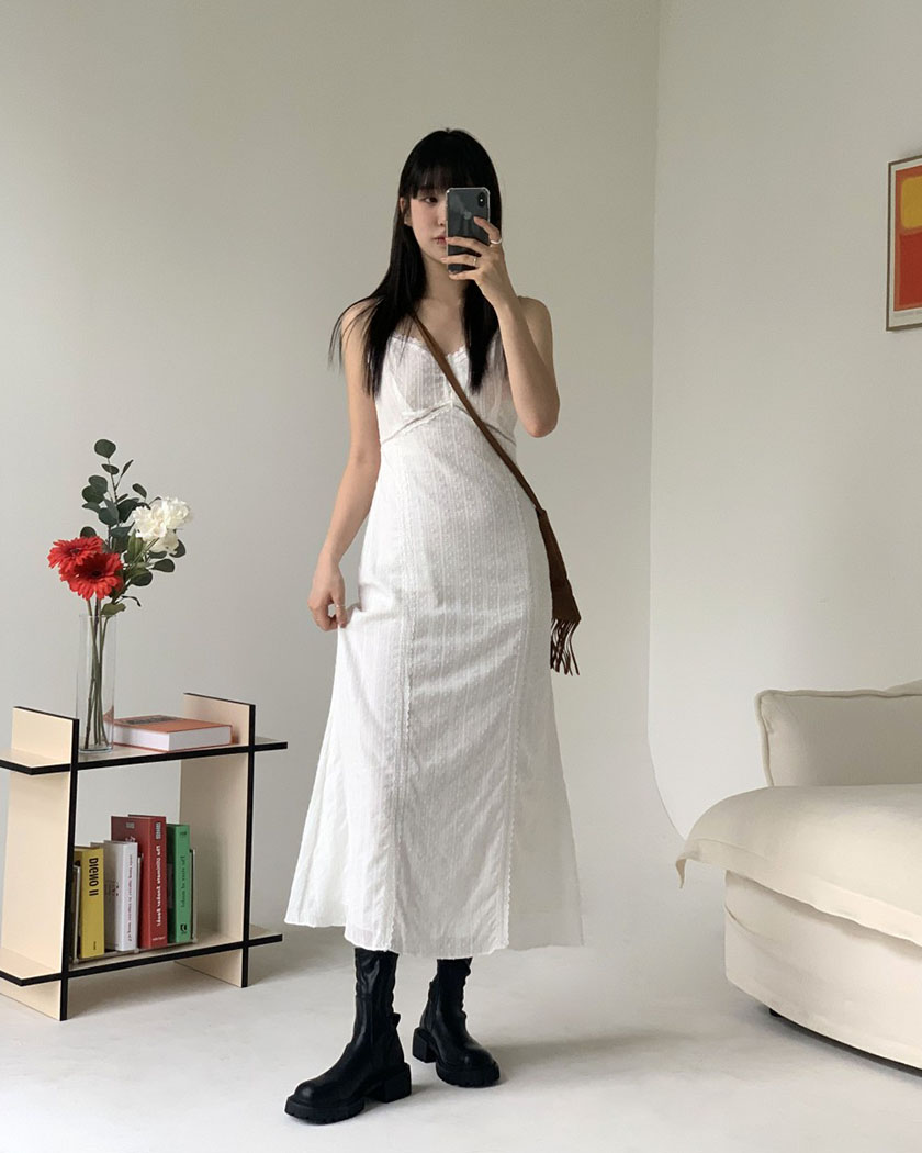 [🔥인기재진행🔥 MADE] White Dream Long Dress